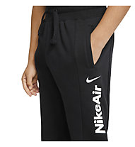 Nike Air Big Kids' P - pantaloni lunghi fitness - bambino, Black/White
