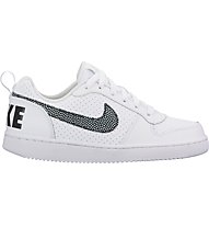 Nike Court Borough Low (GS) - Sneaker - Kinder, White/Black