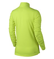 Nike Nike Element Half-Zip Laufshirt Damen, Lime