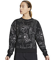 Nike NSW Icon Clash W's - pullover - Damen, Black/Silver