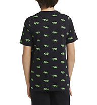 Nike NSW Script Big Kids' (Boys') Printed - T-shirt - ragazzo, Black/Green