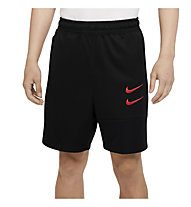 Nike NSW Swoosh M's Polyknit - pantaloni corti fitness - uomo, Black
