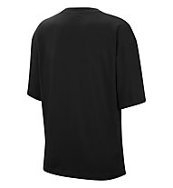 Nike NSW W's Short-Sleeve - T-shirt - Damen, Black/White