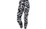 Nike Palm Epic Lux Crop pantaloni running donna, White/Black