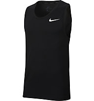 Nike Pro - top fitness - uomo, Black