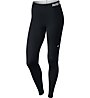 Nike Pro Cool - Pantaloni lunghi fitness - donna, Black/Black/White