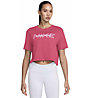Nike Pro Cropped W - T-Shirt - Damen, Pink
