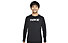 Nike Pro Dri-FIT Big - maglia a maniche lunghe - ragazzo, Black