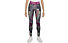 Nike Pro Dri-FIT Jr - pantaloni fitness - bambina, Pink/Black/Green