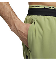 Nike Pro Dri FIT Flex Rep - Trainingshosen - Herren, Green