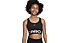 Nike Pro Swoosh Jr - reggiseno sportivo basso sostegno - bambina, Black