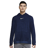 Nike Pro Therma M's Fleece - Kapuzenpullover - Herren , Blue