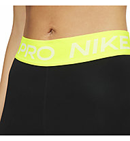 Nike Pro W Mid Rise - Trainingshose - Damen, Black