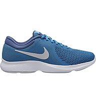 Nike Revolution 4 - neutraler Laufschuh - Damen, Blue/White