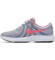 Nike Revolution 4 (GS) - neutraler Laufschuh - Mädchen, Grey