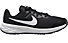 Nike Revolution 6 - scarpe running neutre - bambino , Black/White
