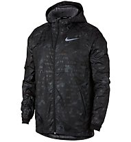 Nike Shield Ghost Flash Hoodie - giacca running - uomo, Black
