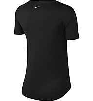 Nike Short-Sleeve Running Top - Runningshirt - Damen, Black