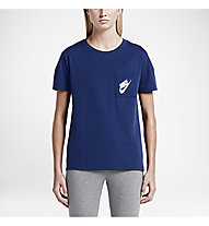 Nike Signal T-Shirt donna, Deep Royal