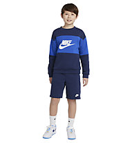 Nike Sportswear Big French - tuta sportiva - bambino, Blue