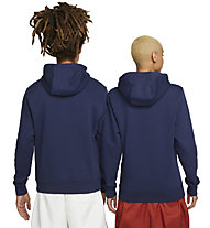 Nike Sportswear Club Fleece - felpa con cappuccio - unisex, Dark Blue