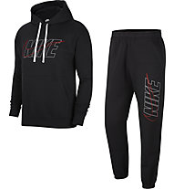 Nike Sportswear Club Hooded - tuta sportiva - uomo, Black