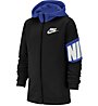 Nike Sportswear Core Amplify - felpa con cappuccio - ragazzo, Black/Blue