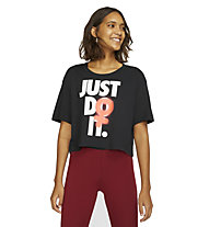 Nike Sportswear Women's Cropped - T-Shirt - Damen, Black