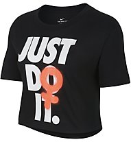 Nike Sportswear Women's Cropped - T-Shirt - Damen, Black