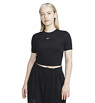 Nike Sportswear Essential Slim-Fit Crop W - T-Shirt - donna, Black