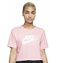 Nike Sportswear Essential W C - T-shirt - donna, Pink