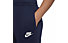 Nike Sportswear Fleece Jr - pantaloni fitness - ragazza, Dark Blue