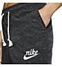 Nike  Sportswear Gym Vintage W - pantaloni fitness corti - donna, Black