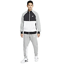 Nike Sportswear Men's Fleece - Trainingsanzug - Herren, Grey/White/Black