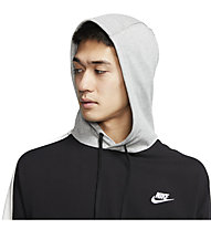 Nike Sportswear Pullover Hoodie - felpa con cappuccio - uomo, Black/Grey
