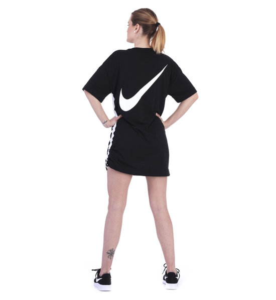 Nike Sportswear Swoosh Women s Dress T Shirt Kleid Damen Sportler