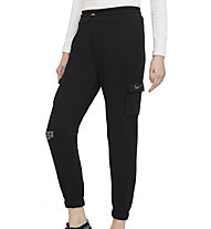 Nike Sportswear Swoosh French Terry - Fitnesshose - Damen, Black