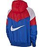 Nike Sportswear Windrunner Hooded - giacca a vento - uomo, Red/Blue/White