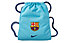 Nike Stadium FC Barcelona - gym sack calcio, Light Blue