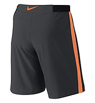Nike Strike Stretch Longer Woven - pantaloncini calcio, Anthracite/Total Orange