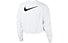 Nike Swoosh - felpa fitness - donna, White