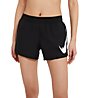 Nike Swoosh Run - pantaloncini running - donna, Black