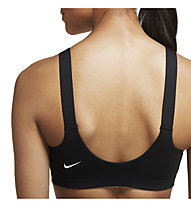 Nike Swoosh W's Medium-Support - reggiseno sportivo a supporto medio - donna, Gold/White/Black