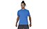 Nike Tailwind Short-Sleeve Graphic Running Top - T-Shirt - Herren, Blue