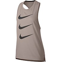 Nike Tailwind Tank W - Runningshirt - Damen, Grey