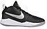 Nike Team Hustle D 9 (GS) - scarpe basket - ragazzo, Black/White