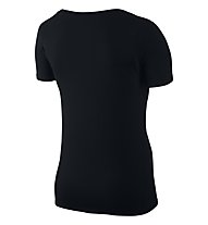 Nike Tee Scoop Jdi T-Shirt fitness Donna, Black