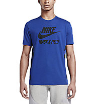 Nike Track & Field Chill HBR T-shirt ginnastica, Deep Royal