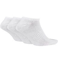 Nike Everyday Lightweight No-Show 3 pack - Socken kurz, White