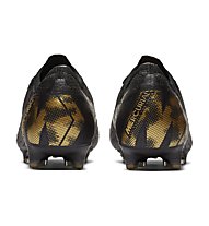 Nike Vapor 12 Elite FG - Fußballschuhe kompakte Rasenplätze, Black/Gold